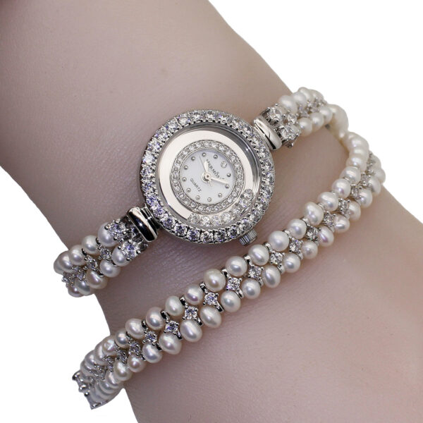 Jewelry Lucky Wheel Freshwater Pearl Long Strap - Image 2