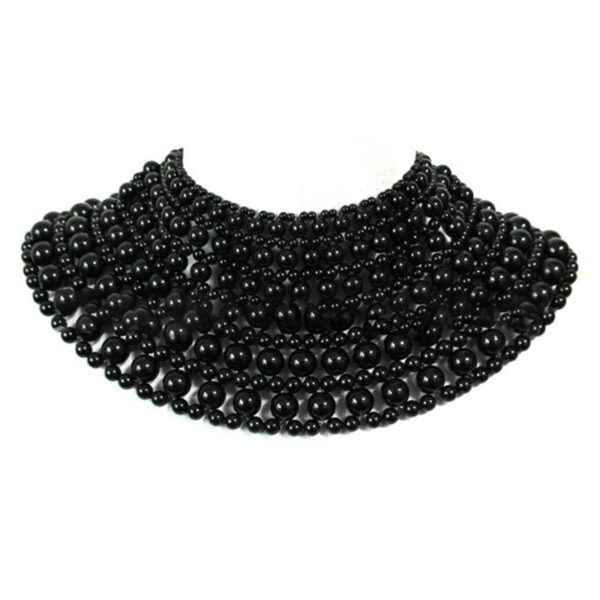 Hand Knitted Clothes Jewelry Shooting Pearl Shawl - Image 2