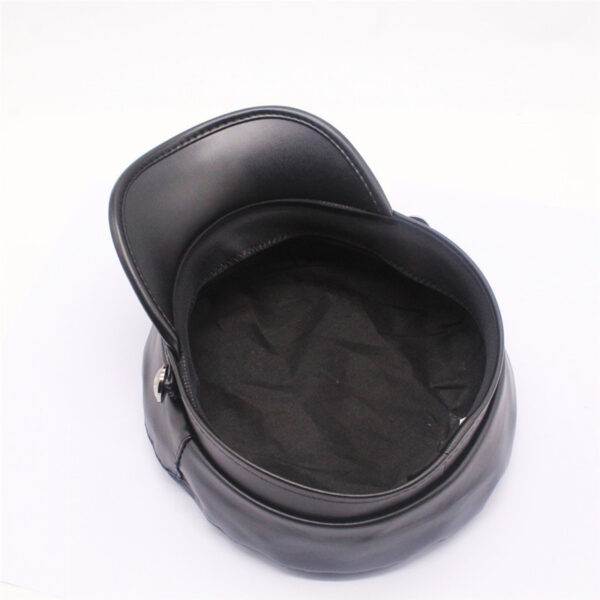Leather Literary Star Anise Pumpkin Hat Painter Korean Style Bud - Image 5