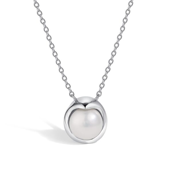 Round Pearl Necklace For Women - Image 3