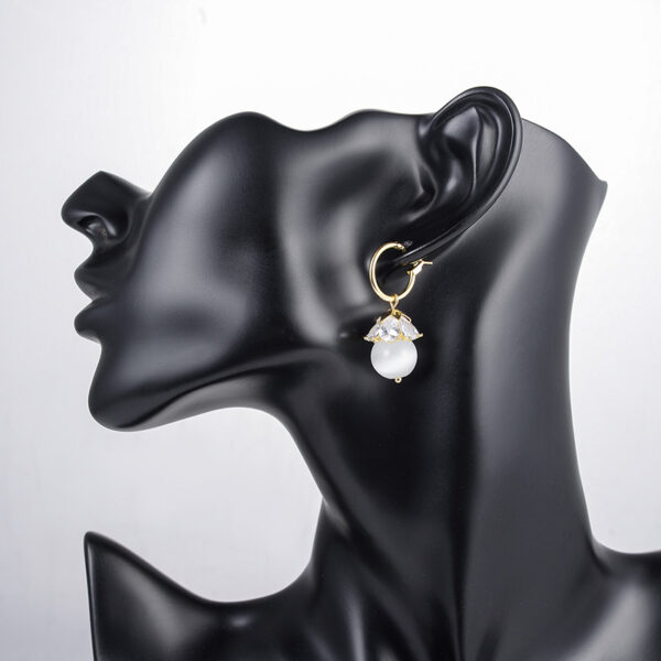 Opal Butterfly Stud Earrings Women - Image 8