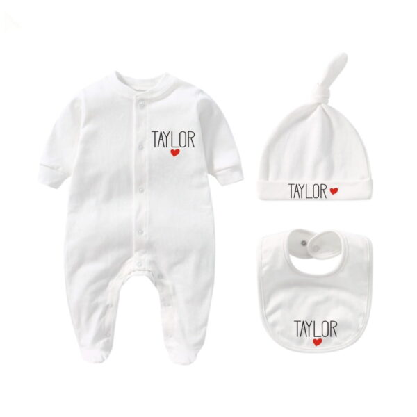 Personalized Newborn Clothing Set