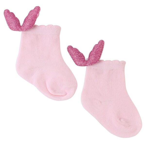 Cute Soft Cotton Socks with Wings - Image 5