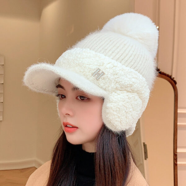Women's Autumn And Winter Ear Protection Warm Baseball - Image 5