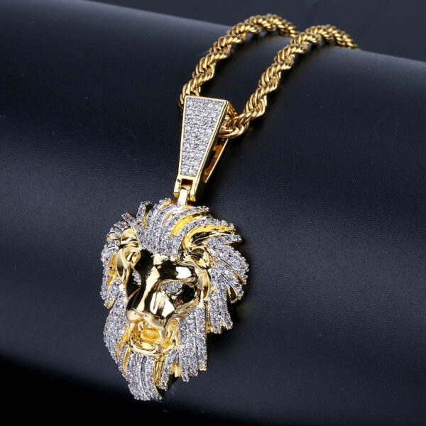 Lion zircon necklace - Image 4