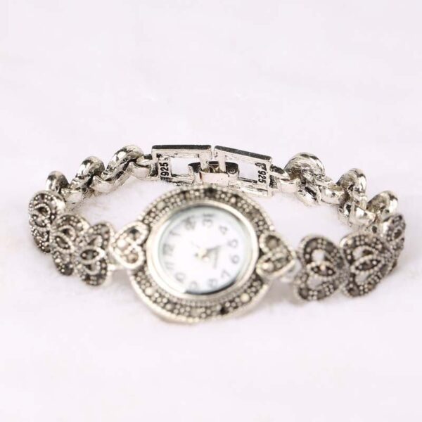 Women's Crystal Heart Bracelet Watches - Image 4