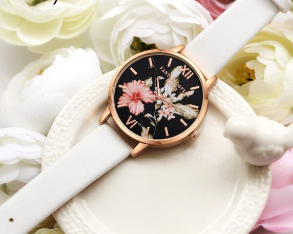 Rose Flower Dial Design Women's Watches - Image 3