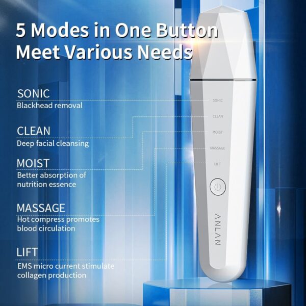 Waterproof Ultrasonic Skin Scrubber - Image 5