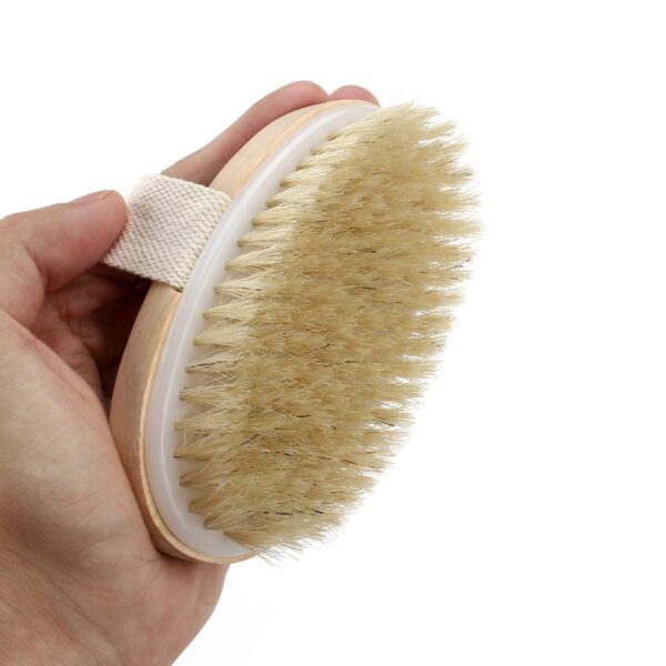 Soft Natural Bristle Shower Brush