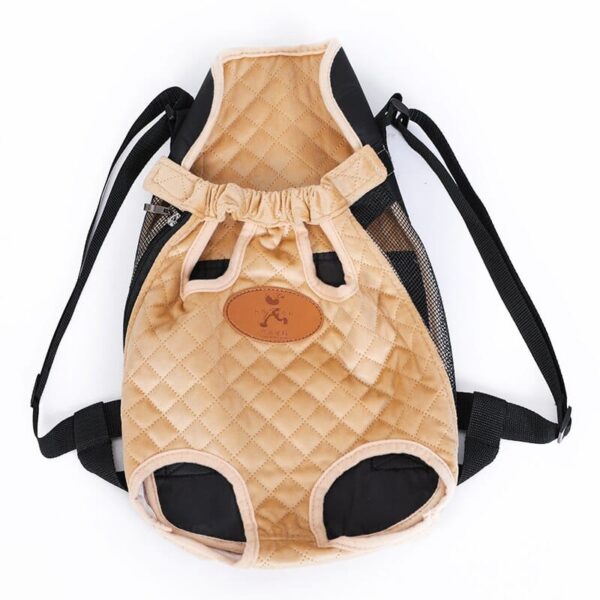 Breathable Sling Pet Carrier - Apricot, L