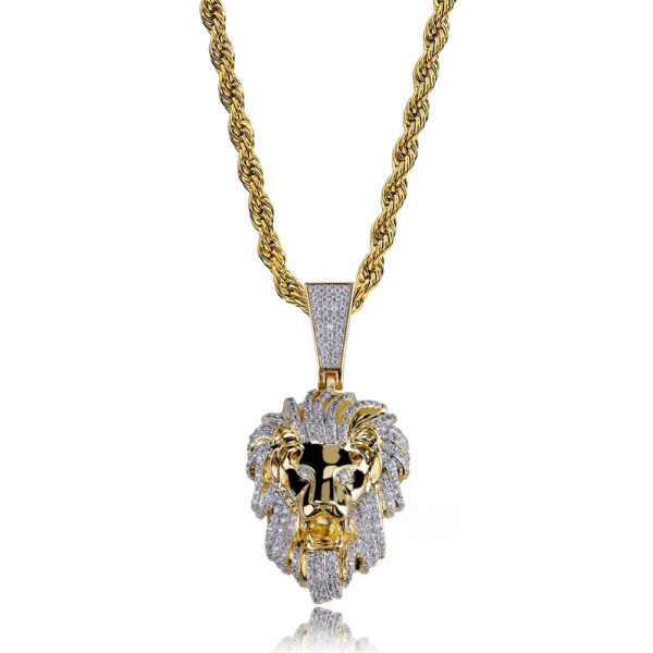 Lion zircon necklace - Image 5