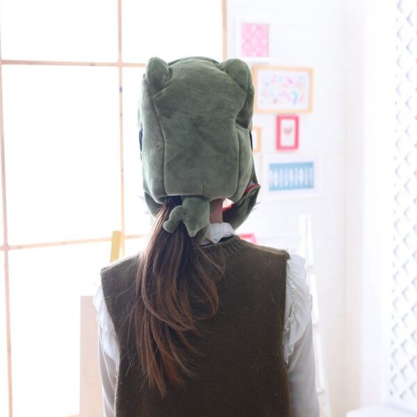 Creative Cute Dinosaur Hat Props Plush Headgear - Image 4