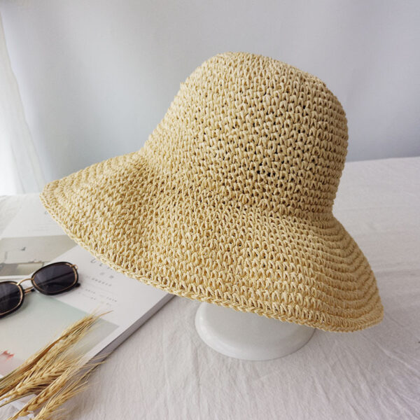 Summer Autumn Hats For Women Retro Flat Drooping Hat