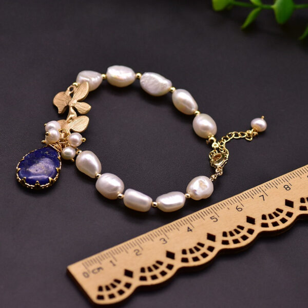 Baroque Pearl Bracelet Women Handmade Jewelry - Image 4