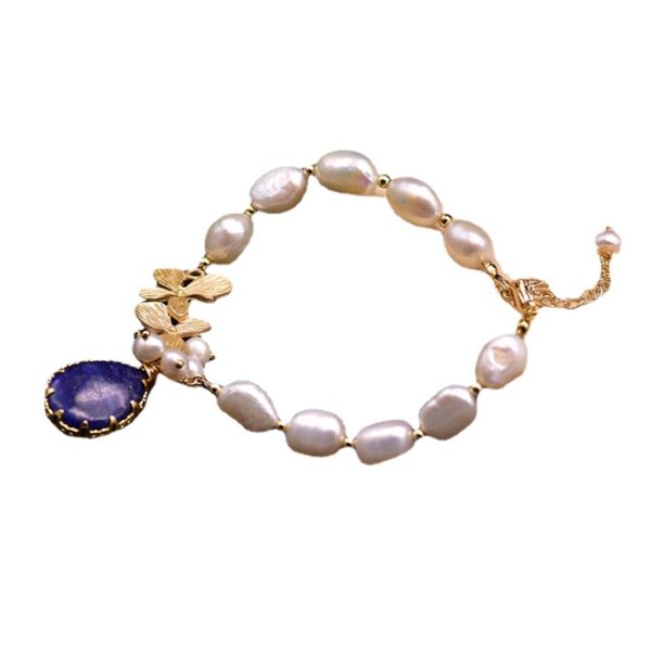 Baroque Pearl Bracelet Women Handmade Jewelry - Image 3