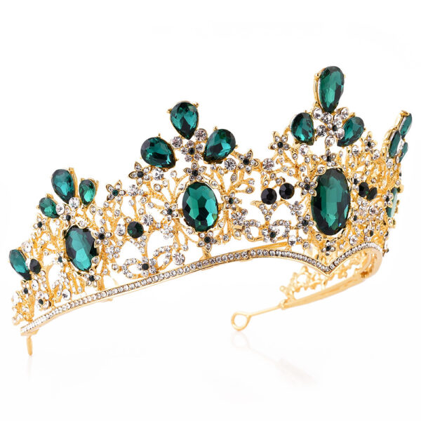 Boutique Headdress Handmade Crystal Wedding Ornaments - Image 4