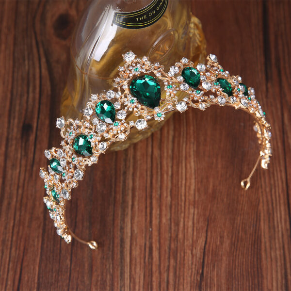 Boutique Headdress Handmade Crystal Wedding Ornaments - Image 3