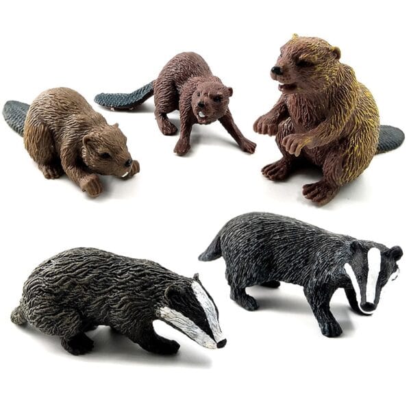 Forest Wild Animals Action Figures for Kids - Image 2