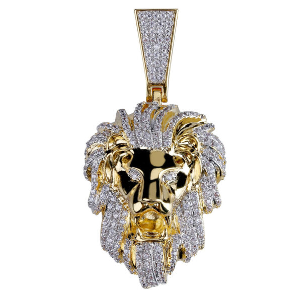 Lion zircon necklace - Image 3