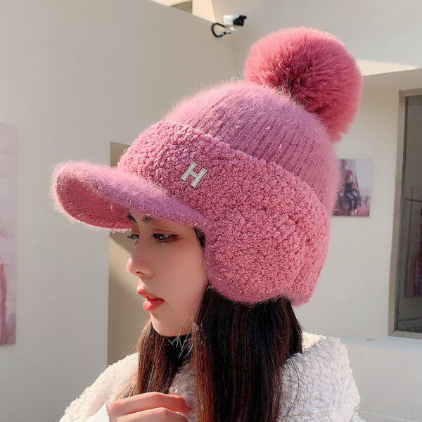 Women's Autumn And Winter Ear Protection Warm Baseball - Image 8