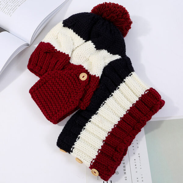 Ymsaid Fashion Winter Hat Thickened Cotton Women's Hat Warm PomPoms Hats For Women Girl Knitted Beanies Female Skiing Cap - Image 5