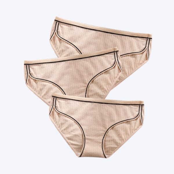 3 Pcs Soft Cotton Panties for Women