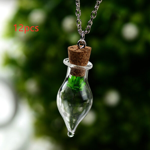 Mason Jar Floral Necklace For Women - Image 4
