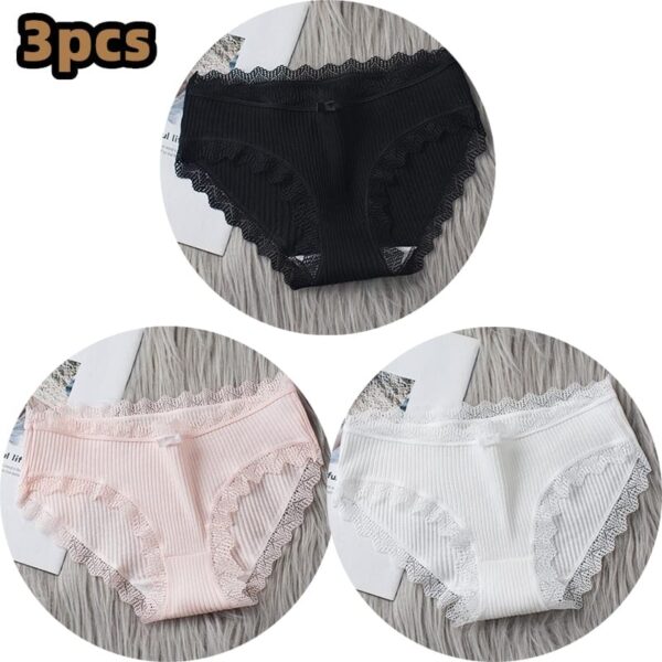 Women's Middle-Waist Cotton Panties