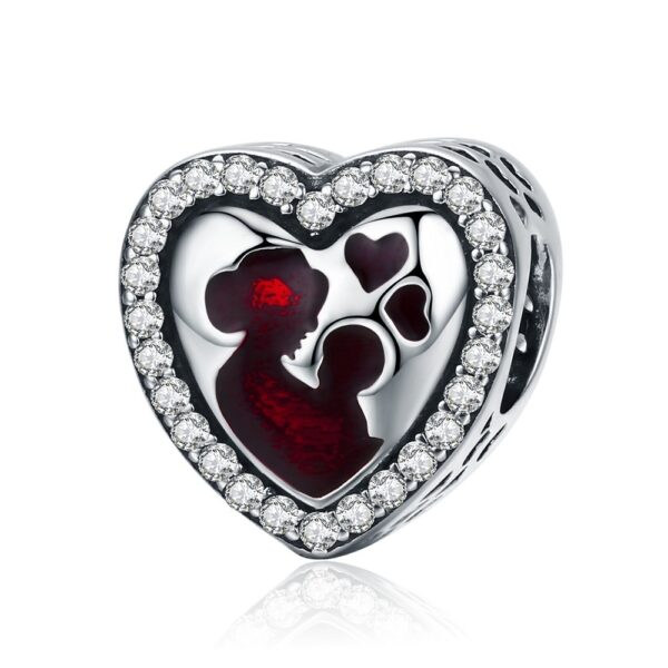 Heart-shaped Combination Silver Beads - Image 10