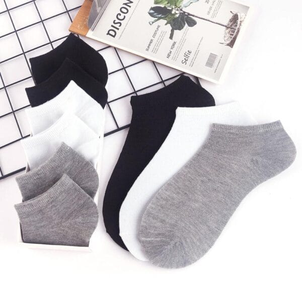 Women's Breathable Socks 10 Pairs Set - Image 6