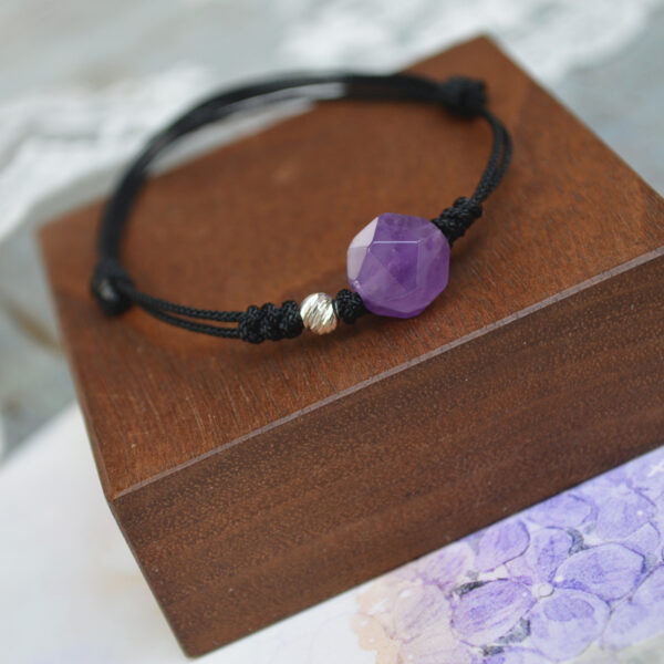 Temperament Natural Amethyst Sterling Silver Girlfriends