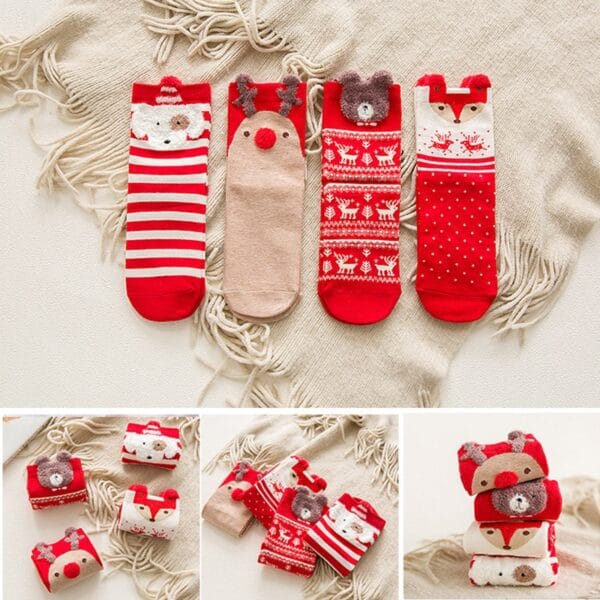 Women's 3D Christmas Socks