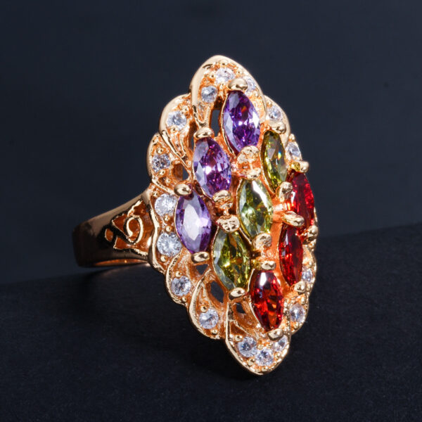 Color Preservation 18K Gold Plated Ring - Image 3