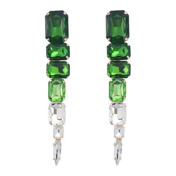 Super Shiny Full Claw Chain Banquet Earrings - Image 7