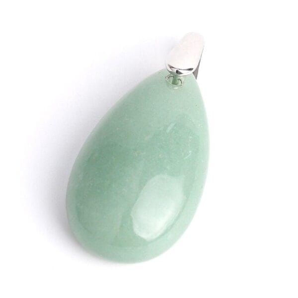 Water Drop Shaped Pendant - Green Aventurine