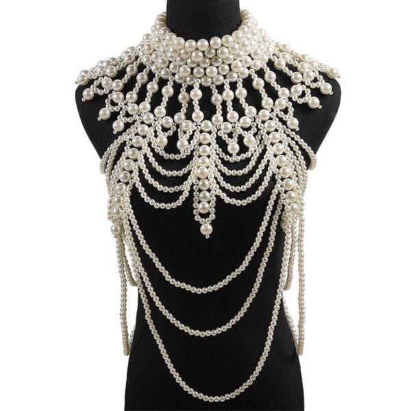 Luxurious Pearl Necklace for Brides - Image 2