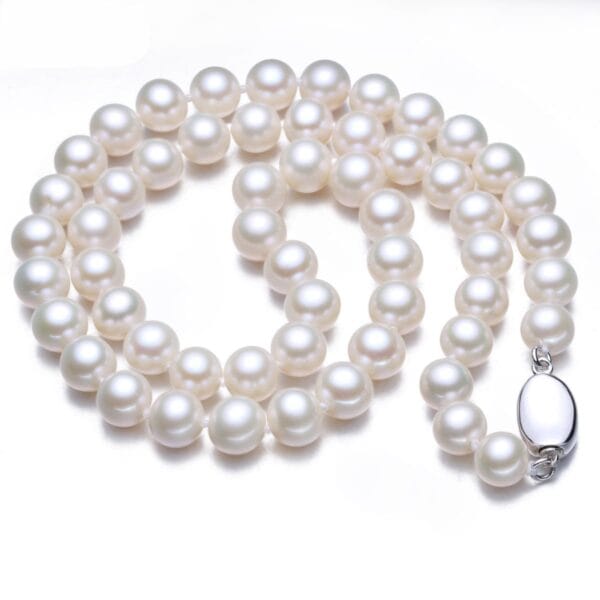 Round Freshwater Pearls Choker for Women - Image 2