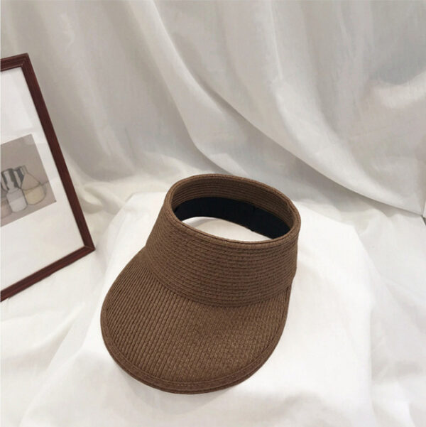Breathable Cotton Papyrus Air Top Cool Hat Solid Color - Image 4