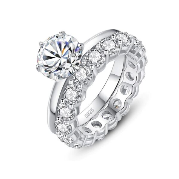 Women's Real Moissanite Ring