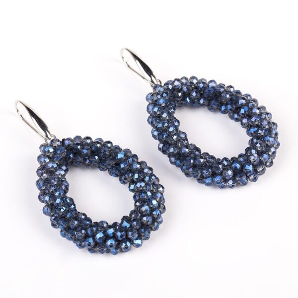 Bohemian Handmade Drop Earrings - Image 3