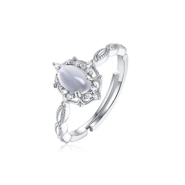 Vintage live mouth gold-plated ring - Image 5