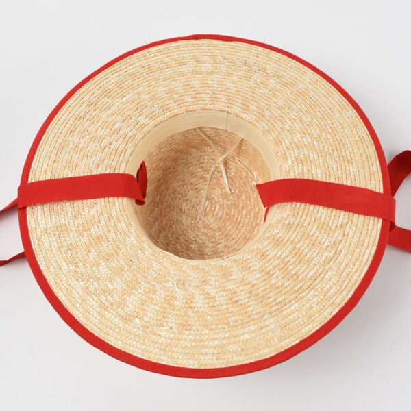 New European And American Fashion Women's Strappy Straw Hat - Image 4