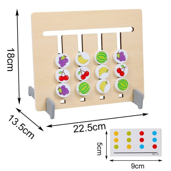 Double-sided Logical Wooden Toy - Image 5