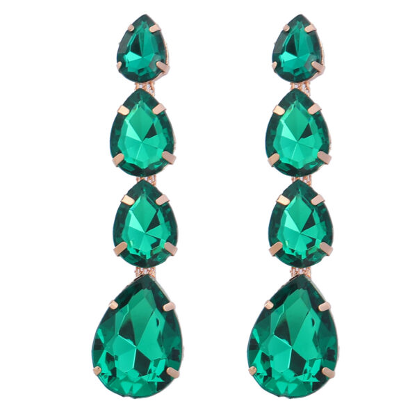 Super Shiny Full Claw Chain Banquet Earrings - Image 8
