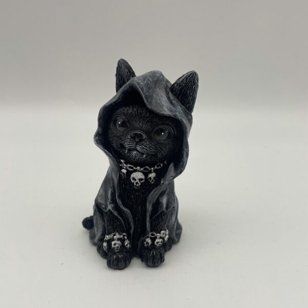 Halloween Magic Cat Resin Craft Ornament - D