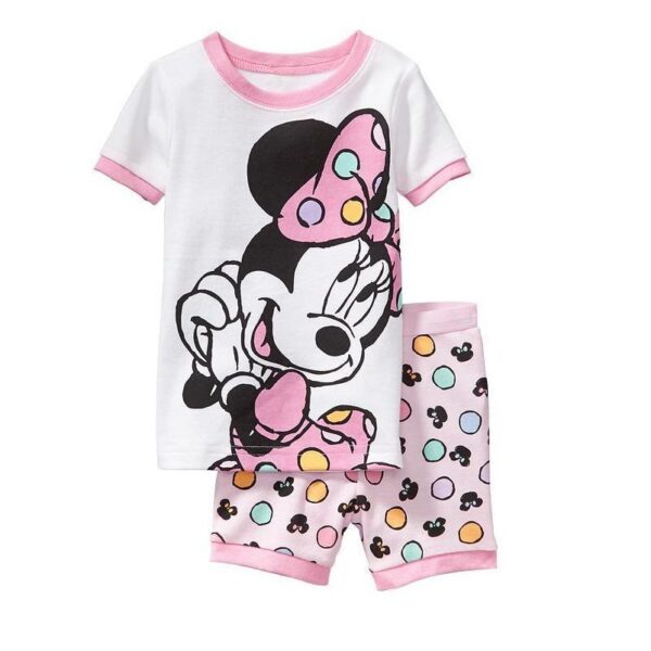 Baby Girl’s Summer Cat Printed Clothing Set - Image 6