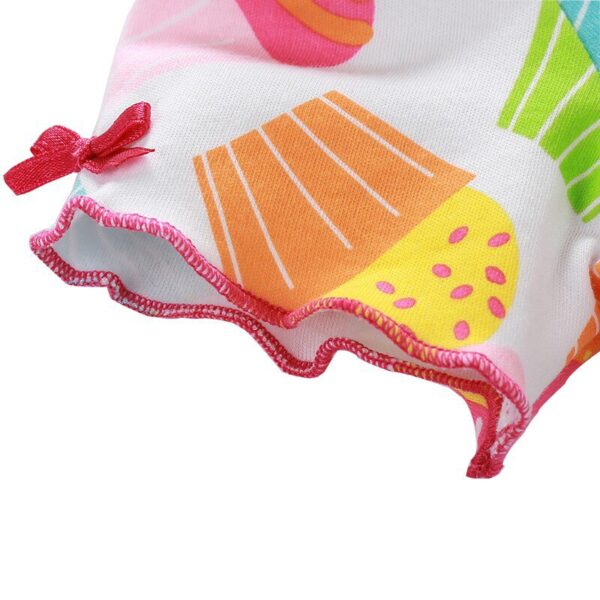 Baby Girl's Bright Cotton Clothes Set - Image 6