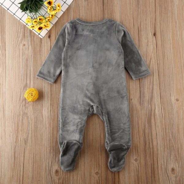 Baby Warm Velvet Romper - Image 5