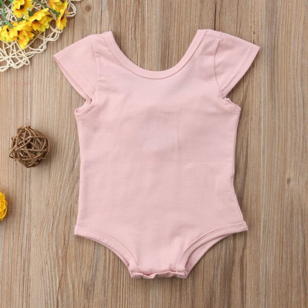 Baby Girl's Bow Romper - Image 4