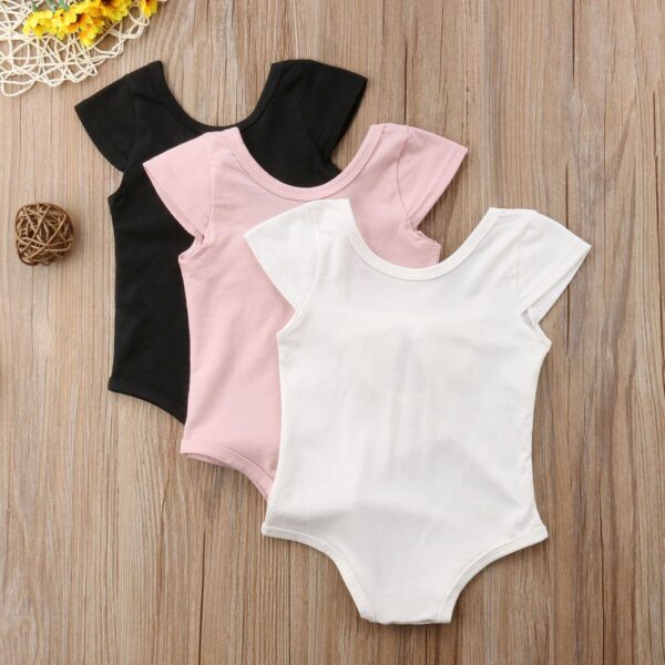 Baby Girl's Bow Romper - Image 3